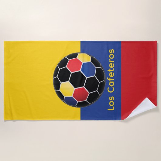 Los Cafeteros Strandlaken (Voorkant)