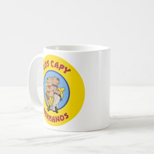 Los Capy Hermanos mok (Voorkant links)