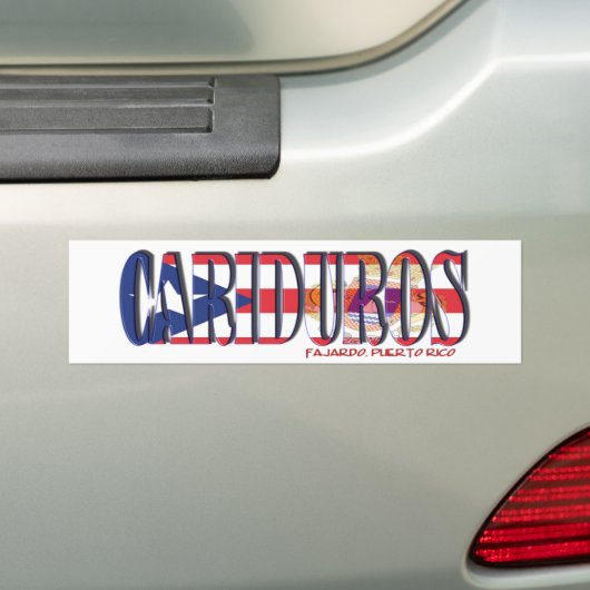Los Cariduros de Fajardo Bumpersticker (Op auto)