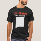Los Chaves USA State America Travel New Mexicaanse T-shirt (Voorkant)