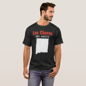 Los Chaves USA State America Travel New Mexicaanse T-shirt (Voorkant volledig)