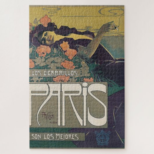 Los Cigarrillos París, Legpuzzel (Verticaal)