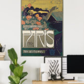 Los Cigarrillos París, Poster (Thuiskantoor)
