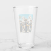 Los Coyotes Mariachi Glas (Achterkant)