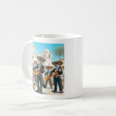 Los Coyotes Mariachi Koffiemok (Voorkant links)