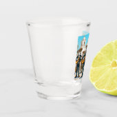 Los Coyotes Mariachi Shot Glas (Links)
