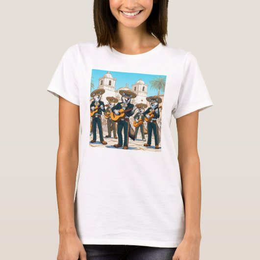 Los Coyotes Mariachi T-shirt (Voorkant)