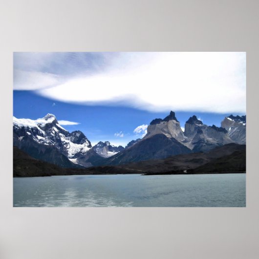 Los Cuernos en de Franse vallei Poster (Voorkant)