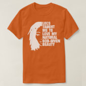 Los Dreadlocks Silhouet Quote T-shirt (Design voorkant)