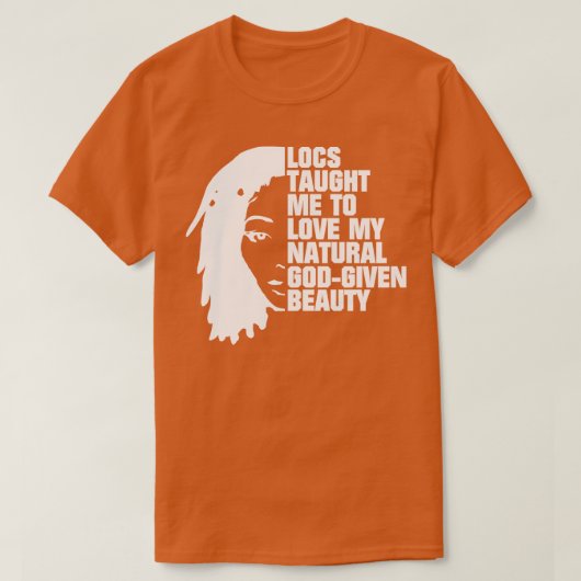 Los Dreadlocks Silhouet Quote T-shirt (Design voorkant)