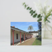 Los Encinos Historic California Adobe Briefkaart (Staand voorkant)