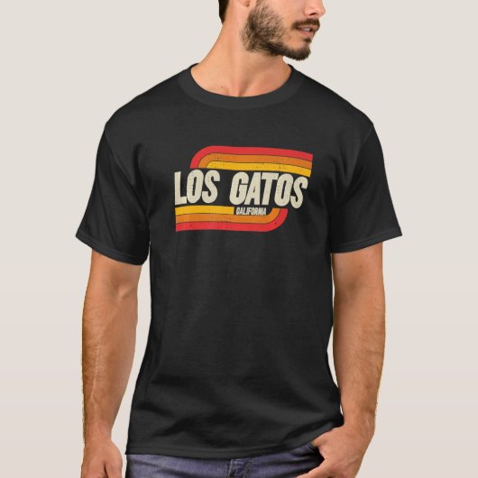 Los Gatos California Ca City  T-shirt (Voorkant)
