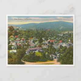 Los Gatos California vintage jaren 40 Briefkaart