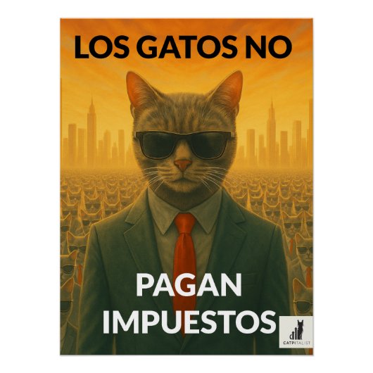 Los Gatos Geen heidense impulsen Perfect Poster (Voorkant)