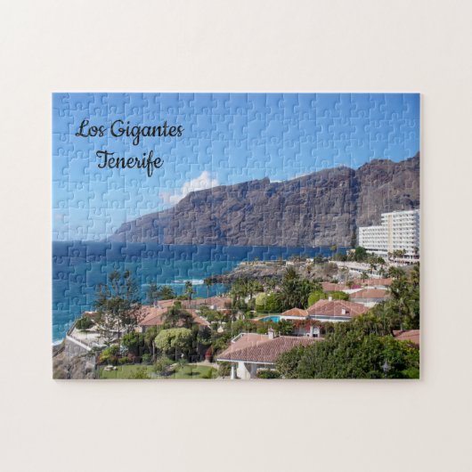 Los Gigantes Tenerife Canarische Eilanden Jigzaag  Legpuzzel (Horizontaal)