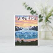 Los Glaciares Nationaal Park Argentinië Reizen Briefkaart (Staand voorkant)