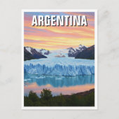 Los Glaciares Nationaal Park Argentinië Reizen Briefkaart (Voorkant)