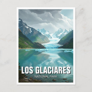 Los Glaciares Nationaal Park Argentinië Reizen Briefkaart