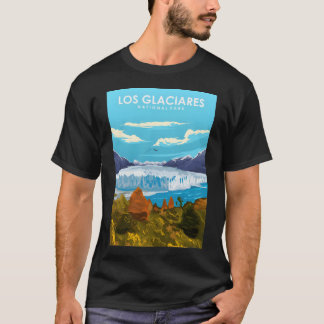 Los Glaciares National Park Magic - Patagonische W T-shirt