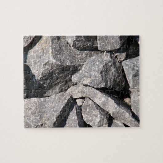 Los granietgesteente legpuzzel (Horizontaal)