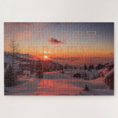 "Los het klassieke kerstlied op in een puzzel Legpuzzel (Horizontaal)