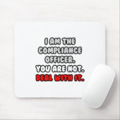 Los het op... Grappige Compliance Officer Muismat (Met muis)