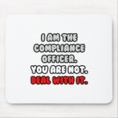 Los het op... Grappige Compliance Officer Muismat (Voorkant)