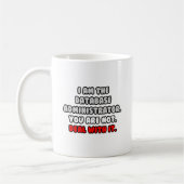 Los het op... Grappige databasebeheerder Koffiemok (Links)