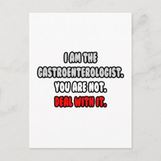 Los het op... Grappige gastro-enteroloog Briefkaart