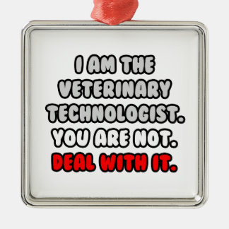 Los het op... Grappige veterinaire technoloog Metalen Ornament