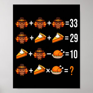 Los Het Probleem Grappig 67 Meme Brainrot Wiskunde Poster