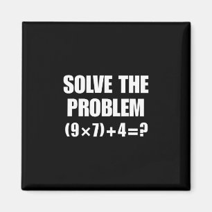 Los het probleem op 67 Meme Zes Zeven Elementaire  Magneet