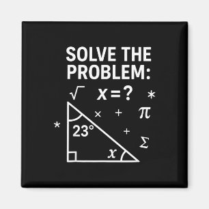 Los het probleem op Funny Math 67 Meme Leraar Stud Magneet