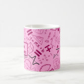 Los je eigen problemen op Wiskunde Soft Pink Koffiemok (Center)