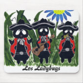 Los Ladybugs Mousepad Muismat (Voorkant)