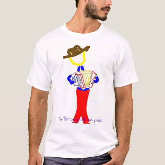 Los mandamientos del Barranquillero T-shirt (Voorkant)