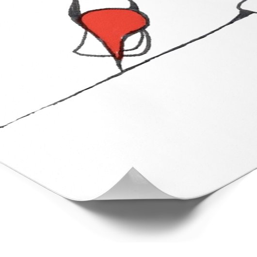 Los Mareados in Red Tango Poster (Hoek)