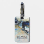 Los Mares Bagagelabel (Achterkant verticaal)