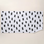 Los Mark Off-Wit Strandlaken (Voorkant)