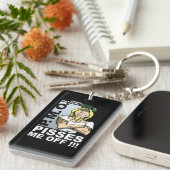 Los me op van acrylische Sleutelhanger - één afbee (Voorkant Rechts)