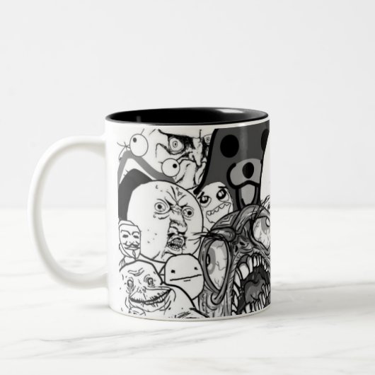 Los Memes Tweekleurige Koffiemok (Links)