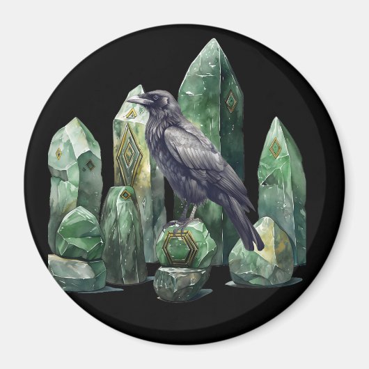 Los Monolitos del Cuervo de Odín Magneet (Voorkant)