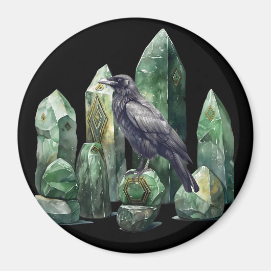 Los Monolitos del Cuervo de Odín Magneet (Voorkant)