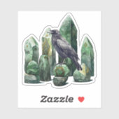 Los Monolitos del Cuervo de Odín Sticker (Vel)