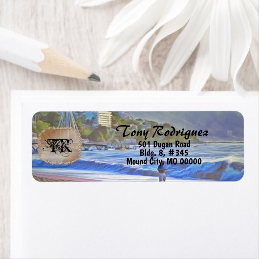 Los Muertos Beach 786 Adres Etiket (Insitu)