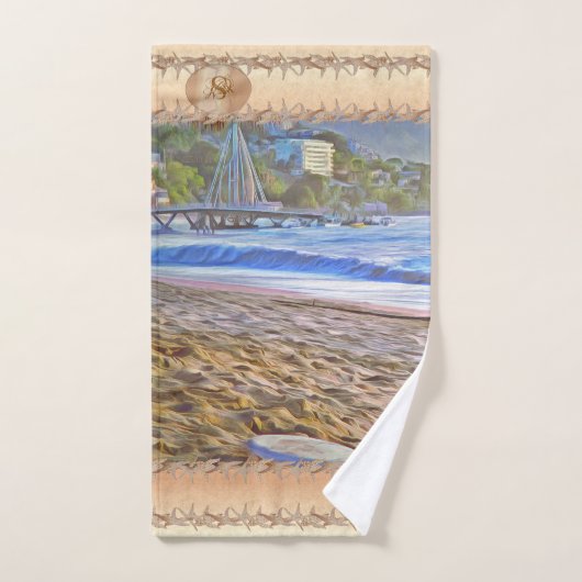 Los Muertos Beach 786 Bad Handdoek (Handdoek)