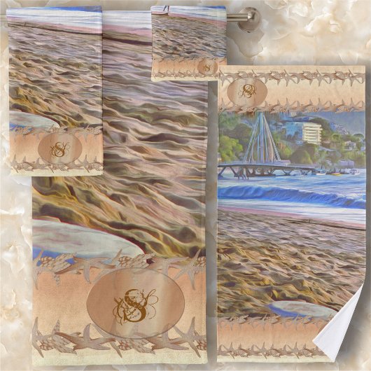 Los Muertos Beach 786 Bad Handdoek