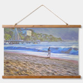 Los Muertos Beach 786 Hangend Wandkleed (Voorkant)