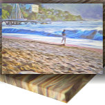 Los Muertos Beach 786 Kunst Canvas Afdruk<br><div class="desc">Schilderij "Los Muertos Beach 786" Collectie Klik op de knop "Aanpassen" voor meer ontwerpopties. Het ontwerp gemaakt van mijn schilderij "Los Muertos Beach 786" legt een scène van Los Muertos pier op Los Muertos Beach vast van onder een palapa. De pier ligt ten zuiden van "Centro" in Puerto Vallarta, Mexico....</div>