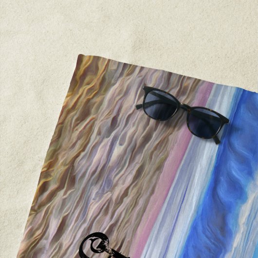 Los Muertos Beach 786 Strandlaken (In situ)